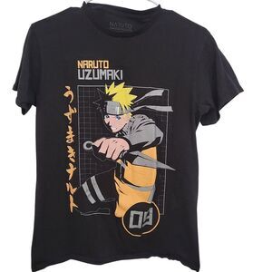 Naruto Uzumaki with kunai Graphic T-Shirt